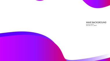 Soyut dalga arka plan degrade pembe ve mor ile