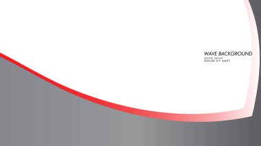 dalga arka plan gri kırmızı renk ile