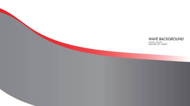 dalga arka plan gri kırmızı renk ile