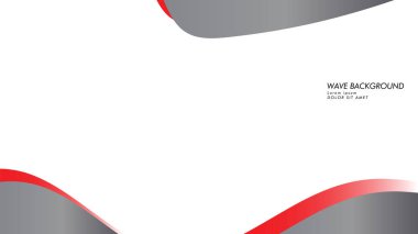 dalga arka plan gri kırmızı renk ile