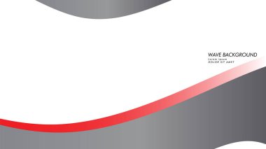 dalga arka plan gri kırmızı renk ile