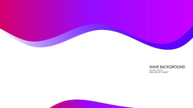 Soyut dalga arka plan degrade pembe ve mor ile