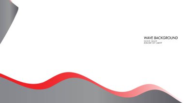 dalga arka plan gri kırmızı renk ile
