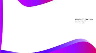 Soyut dalga arka plan degrade pembe ve mor ile