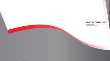 dalga arka plan gri kırmızı renk ile