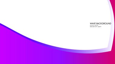 Soyut dalga arka plan degrade pembe ve mor ile