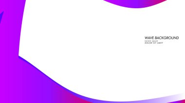 Soyut dalga arka plan degrade pembe ve mor ile