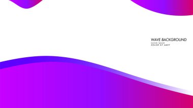 Soyut dalga arka plan degrade pembe ve mor ile