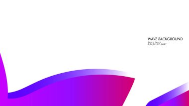 Soyut dalga arka plan degrade pembe ve mor ile