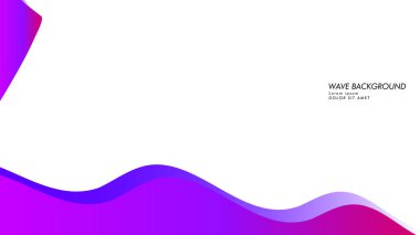 Soyut dalga arka plan degrade pembe ve mor ile