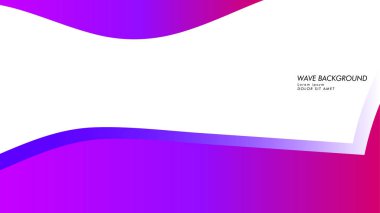 Soyut dalga arka plan degrade pembe ve mor ile
