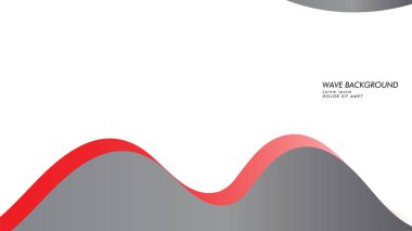 dalga arka plan gri kırmızı renk ile