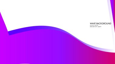 Soyut dalga arka plan degrade pembe ve mor ile