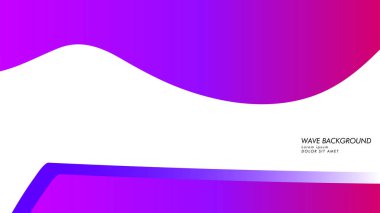 Soyut dalga arka plan degrade pembe ve mor ile