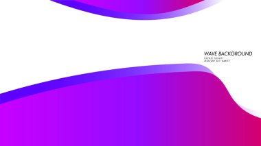 Soyut dalga arka plan degrade pembe ve mor ile