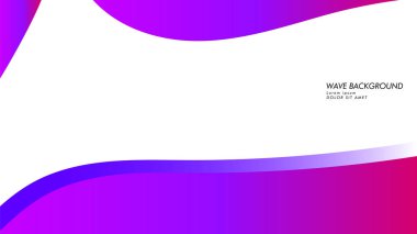 Soyut dalga arka plan degrade pembe ve mor ile