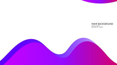 Soyut dalga arka plan degrade pembe ve mor ile