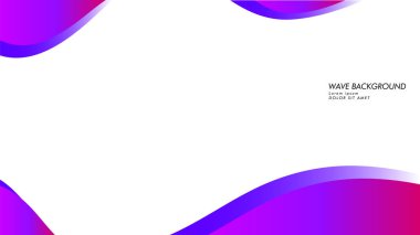 Soyut dalga arka plan degrade pembe ve mor ile