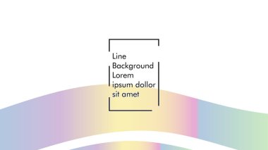 Soyut dalga arka plan gradyan ile