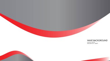 dalga arka plan gri kırmızı renk ile