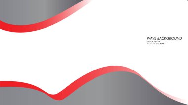 dalga arka plan gri kırmızı renk ile
