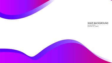 Soyut dalga arka plan degrade pembe ve mor ile