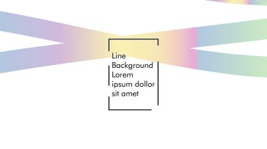 Soyut dalga arka plan gradyan ile