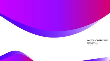 Soyut dalga arka plan degrade pembe ve mor ile