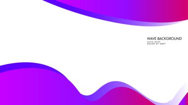 Soyut dalga arka plan degrade pembe ve mor ile