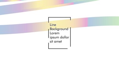 Soyut dalga arka plan gradyan ile