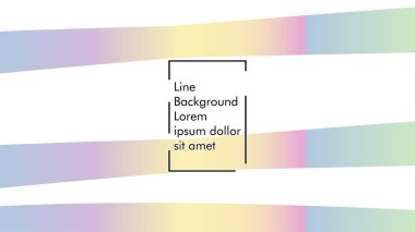 Soyut dalga arka plan gradyan ile