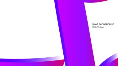 Soyut dalga arka plan degrade pembe ve mor ile