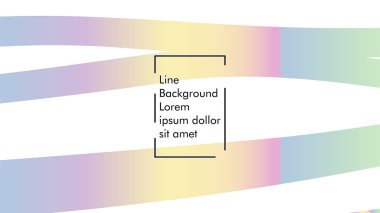 Soyut dalga arka plan gradyan ile