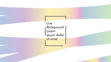 Soyut dalga arka plan gradyan ile