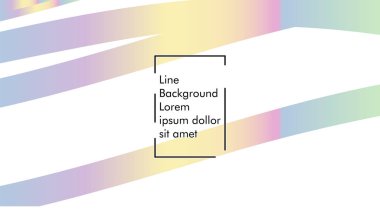 Soyut dalga arka plan gradyan ile