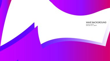 Soyut dalga arka plan degrade pembe ve mor ile