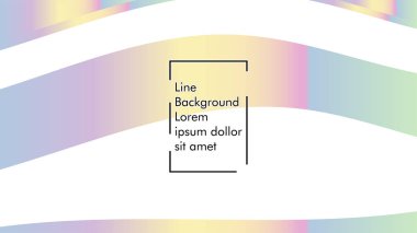 Soyut dalga arka plan gradyan ile