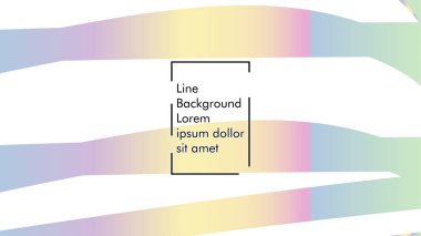 Soyut dalga arka plan gradyan ile