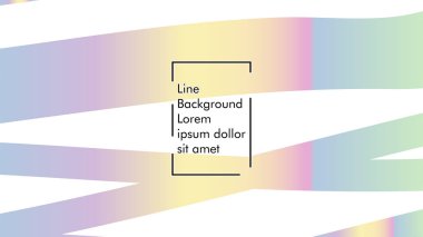 Soyut dalga arka plan gradyan ile