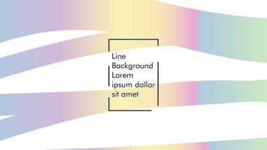 Soyut dalga arka plan gradyan ile