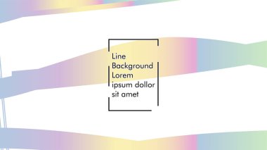 Soyut dalga arka plan gradyan ile