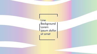 Soyut dalga arka plan gradyan ile