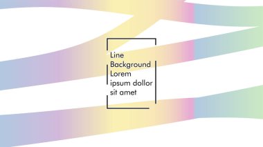 Soyut dalga arka plan gradyan ile