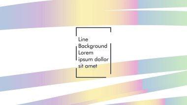 Soyut dalga arka plan gradyan ile