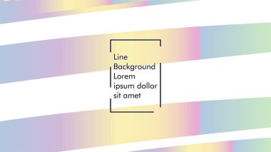 Soyut dalga arka plan gradyan ile