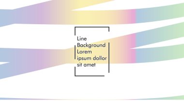 Soyut dalga arka plan gradyan ile