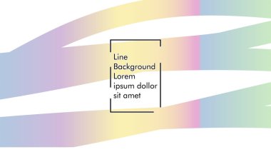 Soyut dalga arka plan gradyan ile