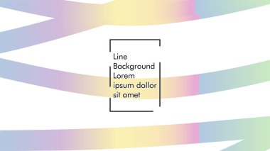 Soyut dalga arka plan gradyan ile