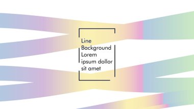 Soyut dalga arka plan gradyan ile