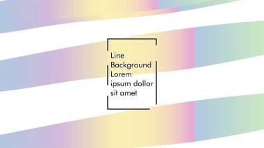 Soyut dalga arka plan gradyan ile